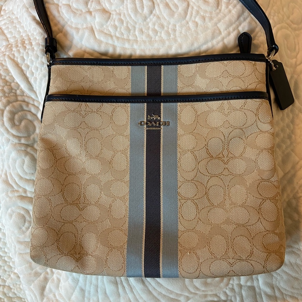Coach Crossbody Canvas Purse